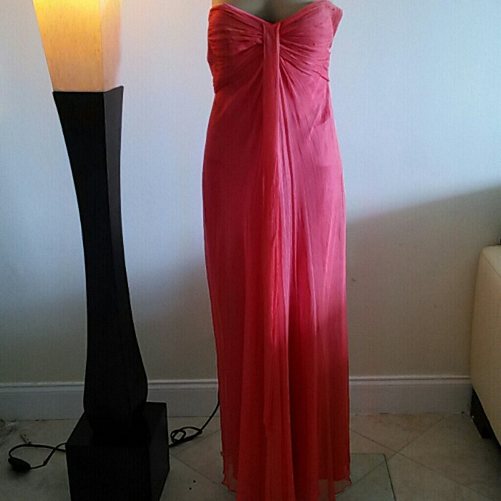 Laundry by Shelli Segal chiffon dress, size 2.